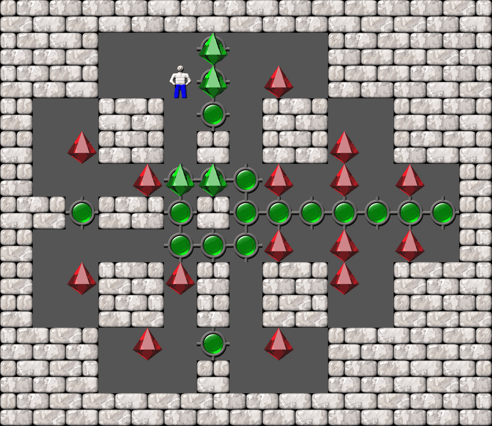 Sokoban Bugs509 collection level 411